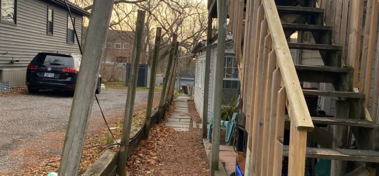 1491 Install The New Fence