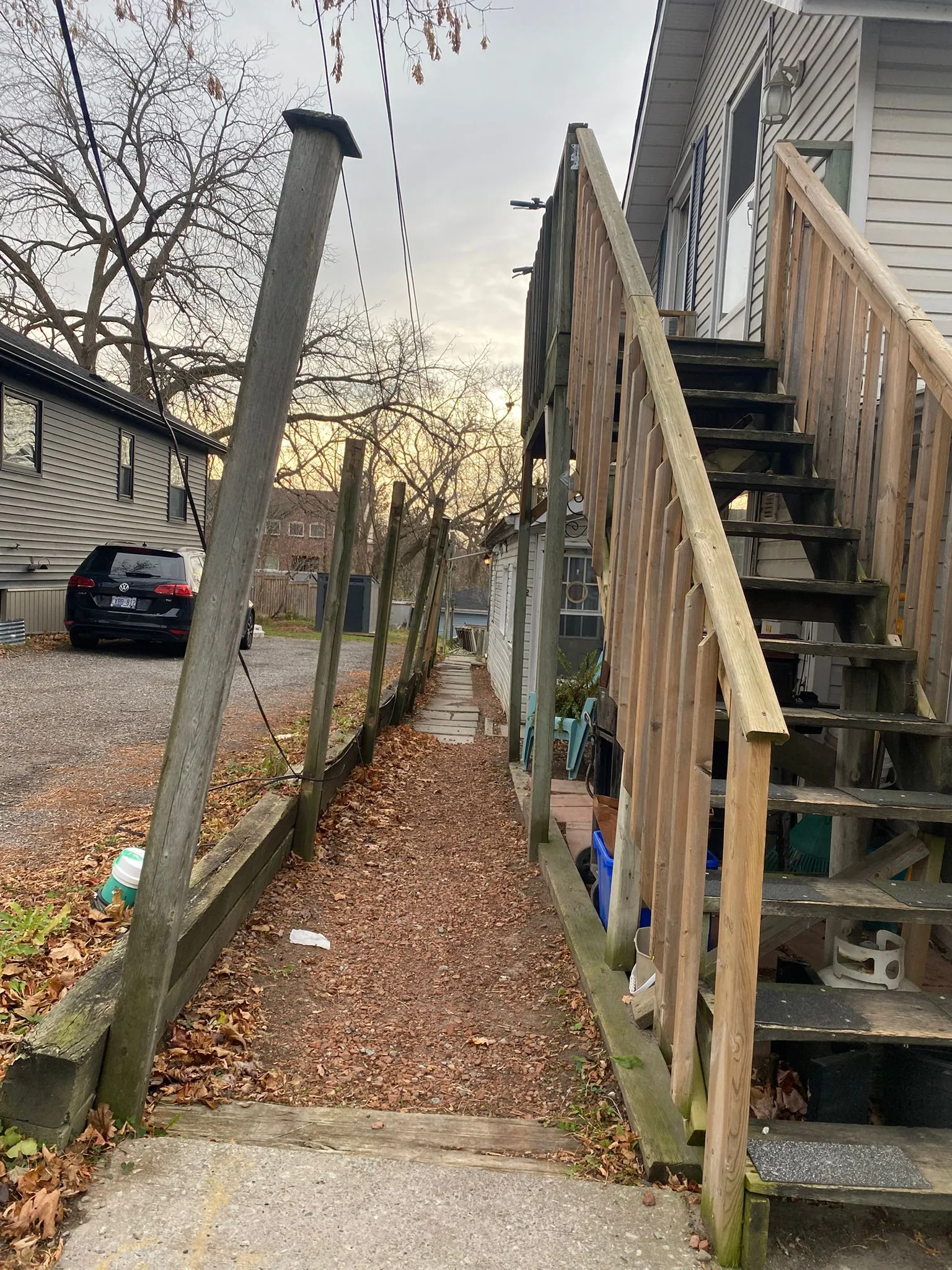 1491 Install The New Fence
